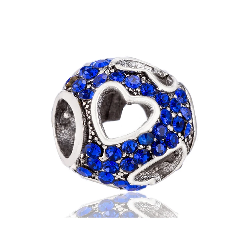 Панковские бусины из сплава ананас звезды сердца улыбка собака Сова хрустальные