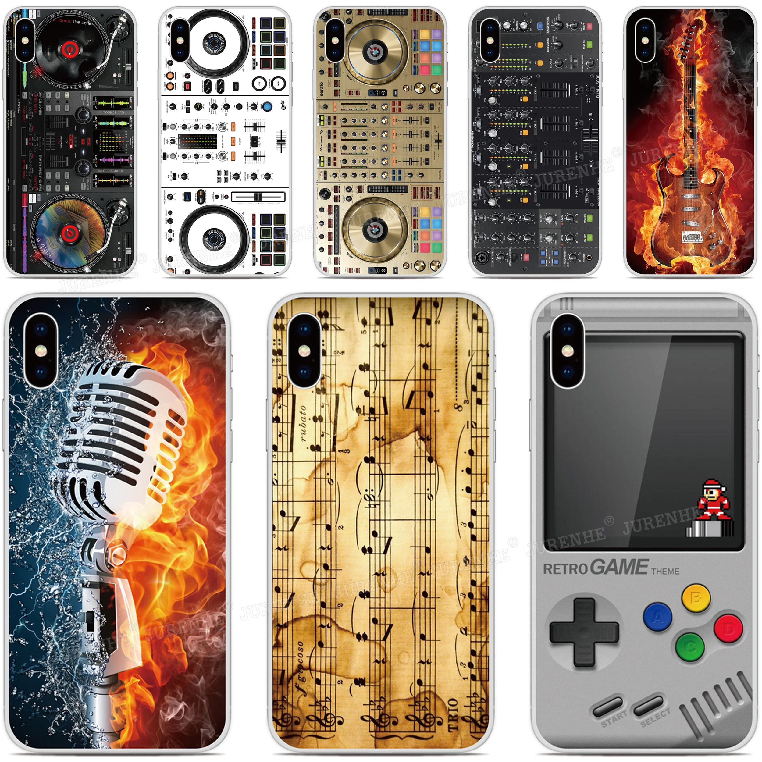 Музыка DJ микшер Мягкий ТПУ чехол для телефона Wiko Y81 Y61 Y80 Y70 Y60 Y50 Солнечный 5 вид Plus 4 3