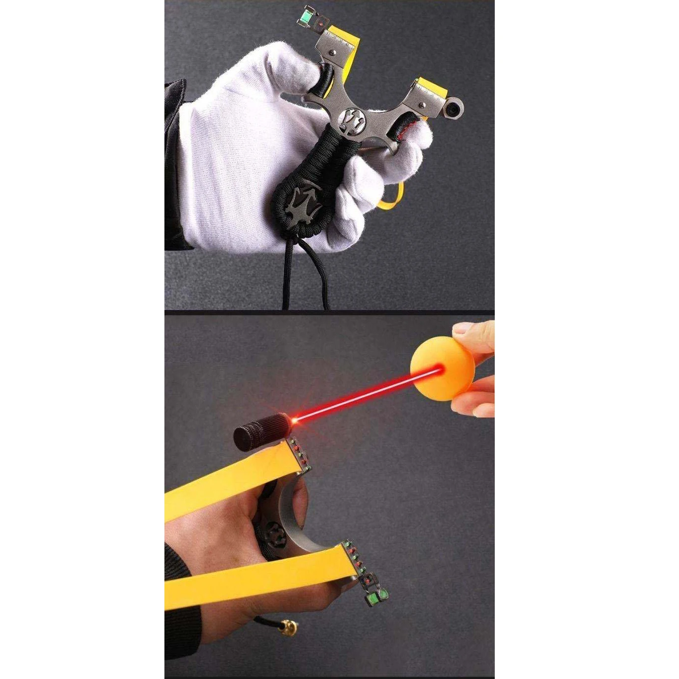 

Slingshot for fishing hunting stainless steel hunting slingshot fishing slingshot