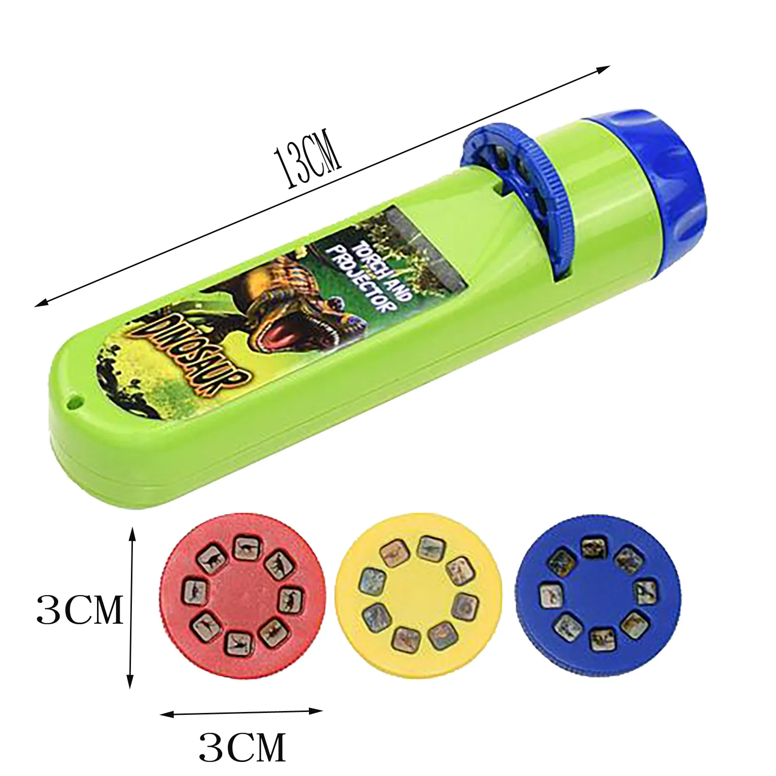

Slide Projector Flashlight Projection Lamp Small Flashlight Education Study Kids Doll Toys For Chidren Christmas Boy Girl Gift