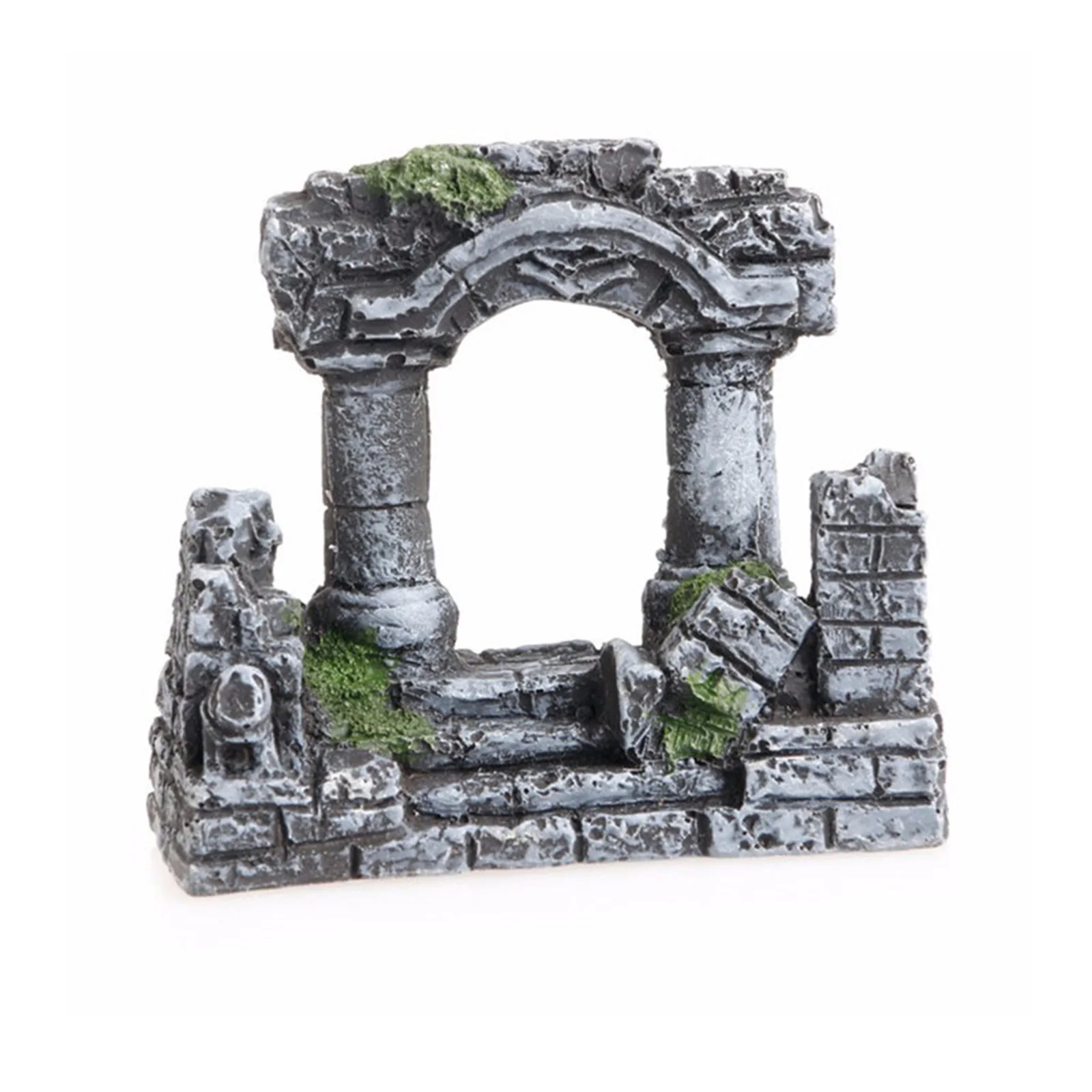 

Aquarium Decoration Resin Roman Pillars Ruins Fish Tank Landscape Ornament