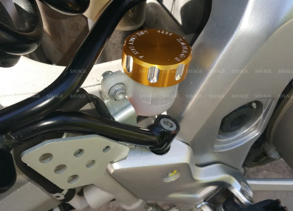 Крышка Резервуара заднего тормоза для мотоцикла YAMAHA XT660R XT660X XT660Z Super Tenere/ES/XT1200Z XT225