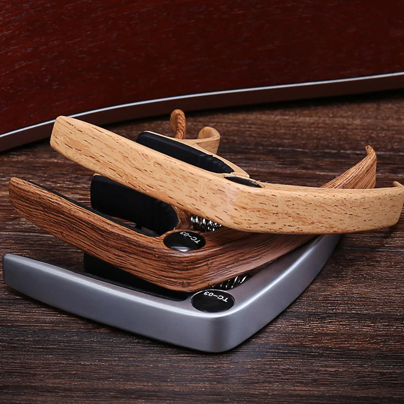 Alloy Metal Guitar Capo Quick Change Clamping Accessories for Acoustic Electric C55K Sale | Музыкальные инструменты