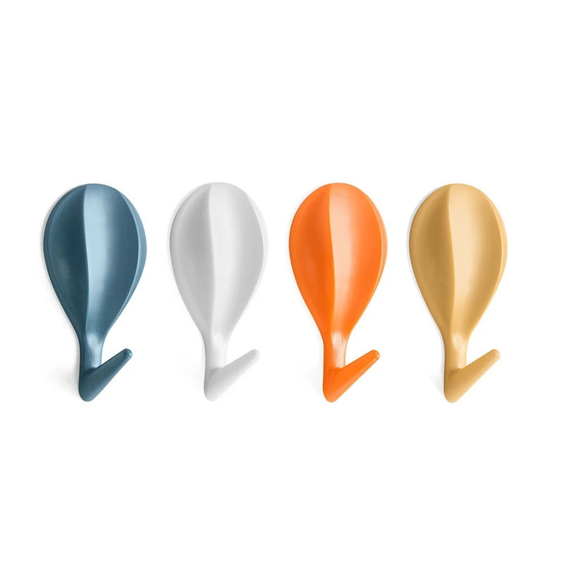 

8pcs Hot Air Balloon Wall Hooks Clothes Towel Mask Hanger Self-adhesive Bathroom Kitchen Hook Keys Organizer Holder Home Decor