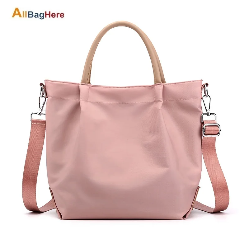 Сумка на одно плечо женская для покупок нейлоновая вместительная сумочка друзей