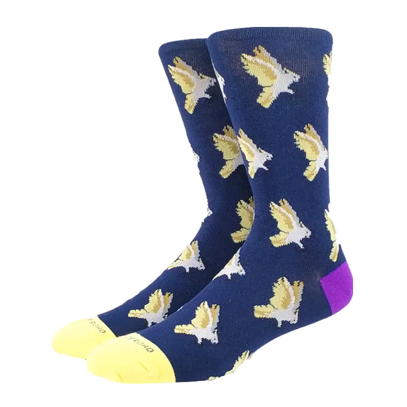 

Faulty Men Happy Funny Parrot Casual Socks