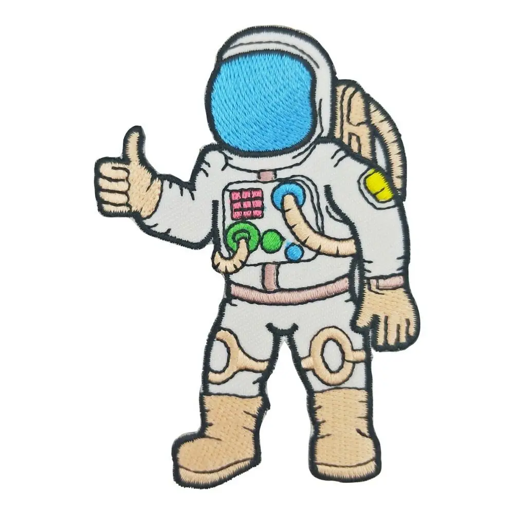 SPACE EXPLORER embroidery patches custom DIY your own design badges chest size clothing kids for jacket mini decoration | Дом и сад