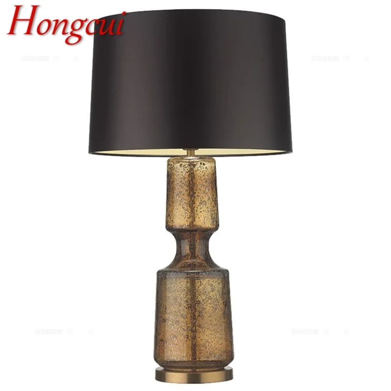 

Hongcui Simple Table Light Contemporary Desk Lamp LED for Home Bed Room Decoration