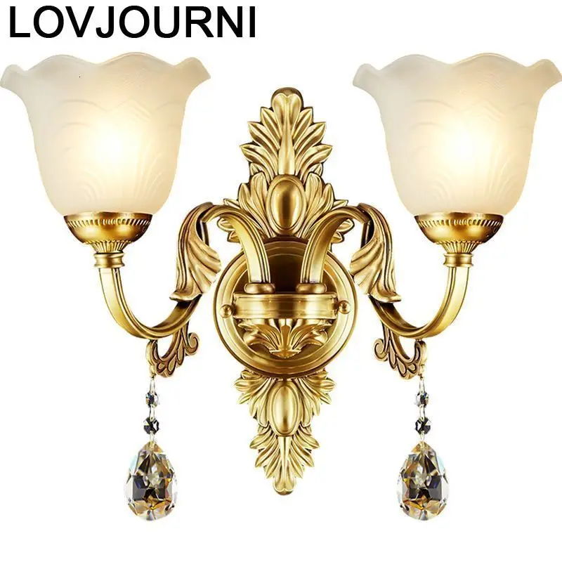 Туалетный столик Lampen современный светильник для спальни Хрустальный Aplique Luz