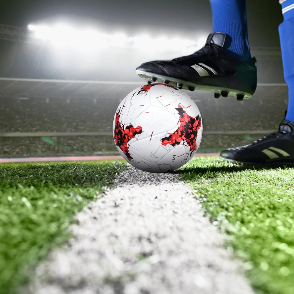 

Adult Size 4 5 Football Outdoor Match Training Soccer Student Children Teen PU for Outdoor Exercise Sport Decoration