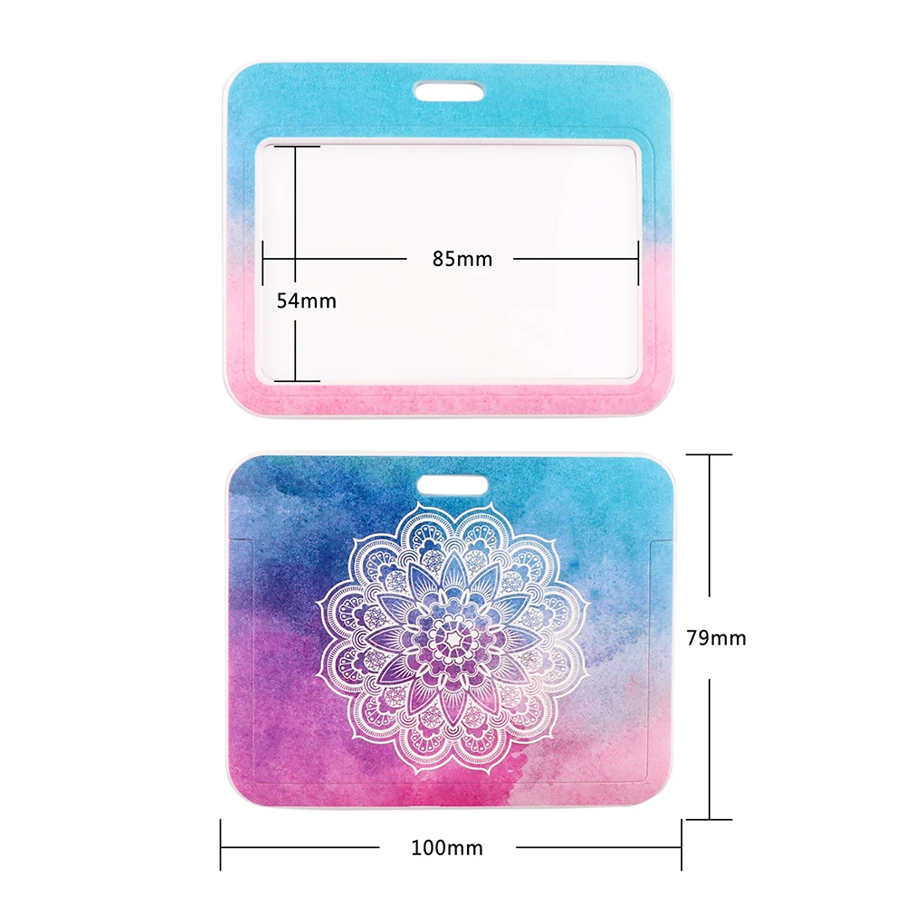 JF671 Starry Sky Yoga Lanyard Neck Strap for key ID Card Cell Phone Straps Badge Holder DIY Hanging Rope Neckband Accessories