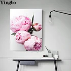 Алмазная вышивка Пион в скандинавском стиле, квадратная круглая вышивка, мозаика для вышивки крестиком, подарок 2021