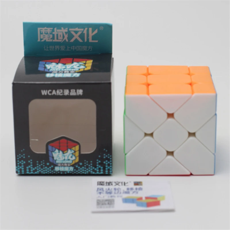 MoYu Meilong 3X3X3 Фишер кубик магические кубики Головоломка обучающие игрушки для детей