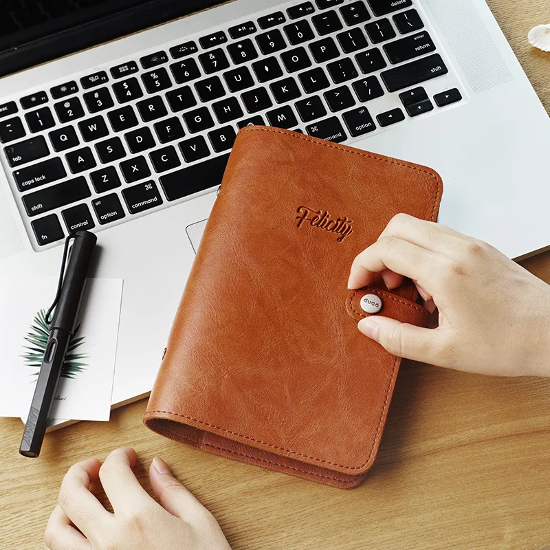 Блокнот в винтажном стиле 2019 &quot Кожаная Обложка сменный блокнот деловом