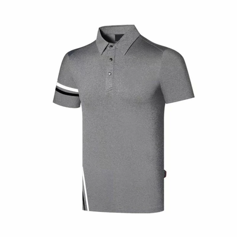 

2021Golf apparel men's short sleeve outdoor sportswear breathable quick dry no iron jerseys T-shirt polo shirt summer