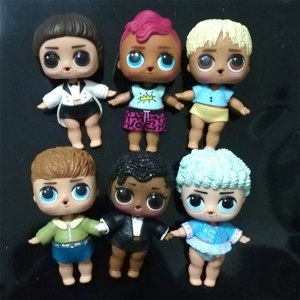 Оригинальные куклы LOLs для мальчиков Младенцы 8 см на выбор с одеждой нарядами