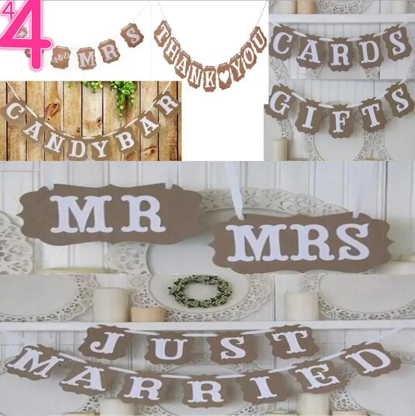 

PAPER Bunting Banner PHOTOBOOTH PHOTO BOOTH MARRIED ME MR MRS JUST MARRIED MISS TO MRS CANDY BAR BABY SHOWER ITS A BOY GIRL 4