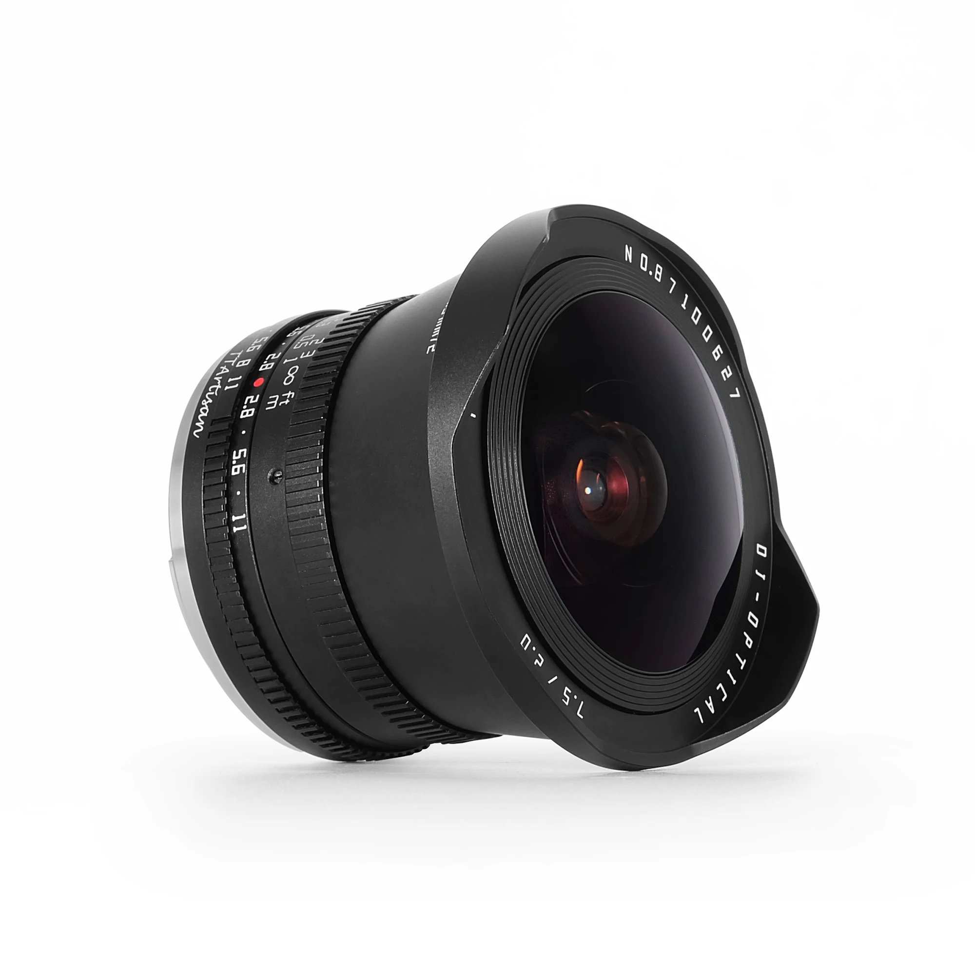 Объектив TTArtisan 7 5 мм F2 рыбий глаз для камеры FUJI X Canon M EOS R SONY E Nikon Z Zfc M4/3 Leica SIGMA L APS-C с