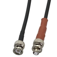 1pcs rg58 bnc male plug to rp bnc male plug shv 5000v connector crimp rf coaxial connector pigtail jumper cable new 6inch20m