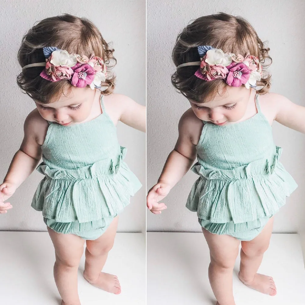 АС для новорожденных маленьких девочек на возраст от 0 до 18 месяцев комбинезон