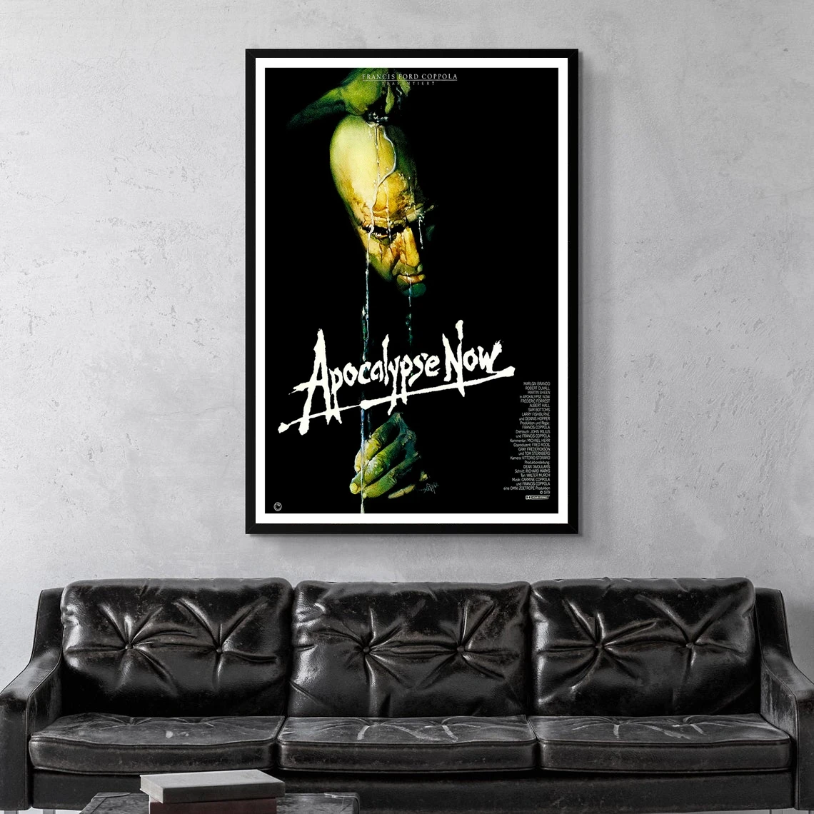 Покалипсис сегодняшняя война 70s кино классический фильм Холст плакат домашняя