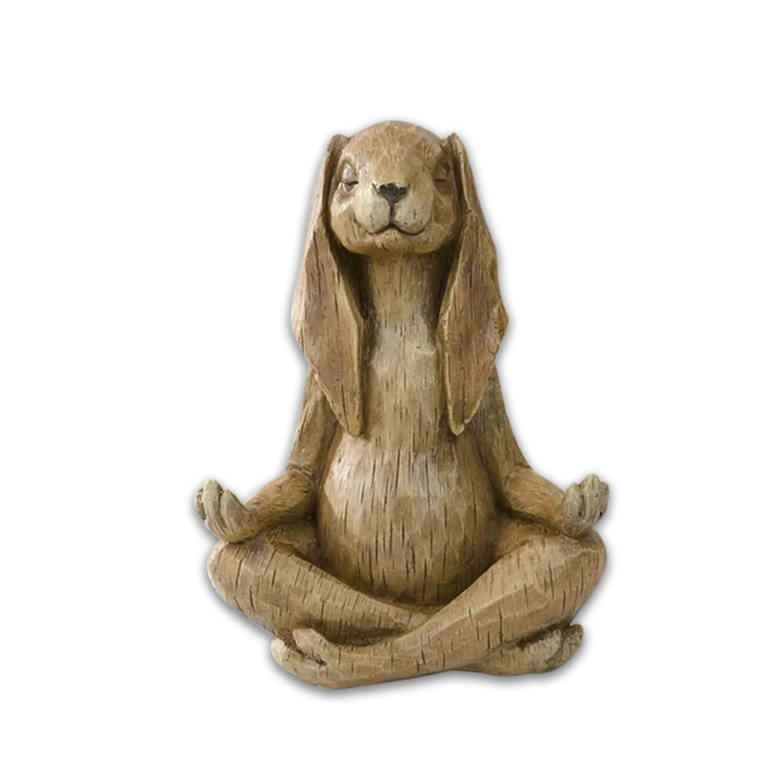 

Статуя для йоги, медитации, садовый кролик, полимерная статуя, садовая медитация, скульптура, украшение для йоги, любовника, улицы, YE-