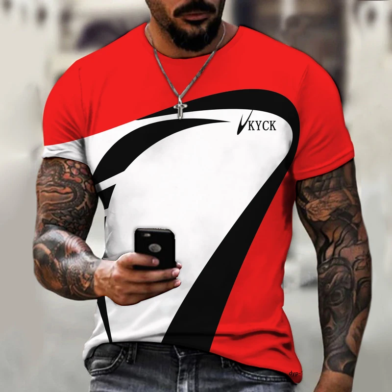 

Фирменная мужская рубашка с 3D принтом не ударится о рубашку, топы, арт-уличная крутая трендовая футболка с круглым вырезом, удобная футболка...