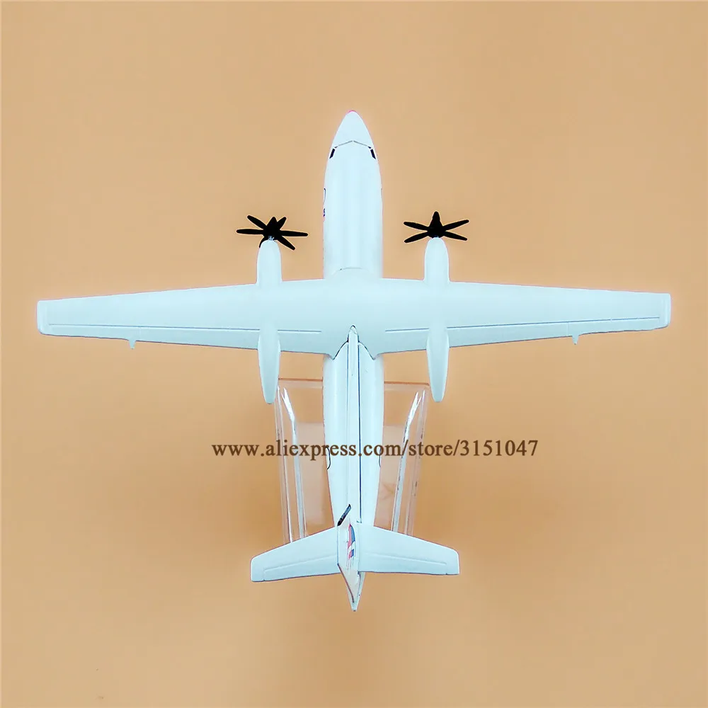 16 см воздушная Малайзия FOK Fokker F50 F-50 9M-MGC модель самолета металлического сплава