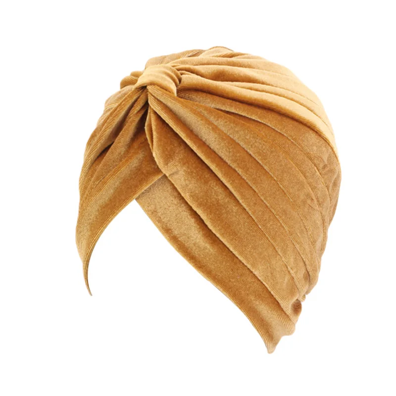 Женская новая роскошная бархатная индийская шляпа Мусульманский Стиль Шарф