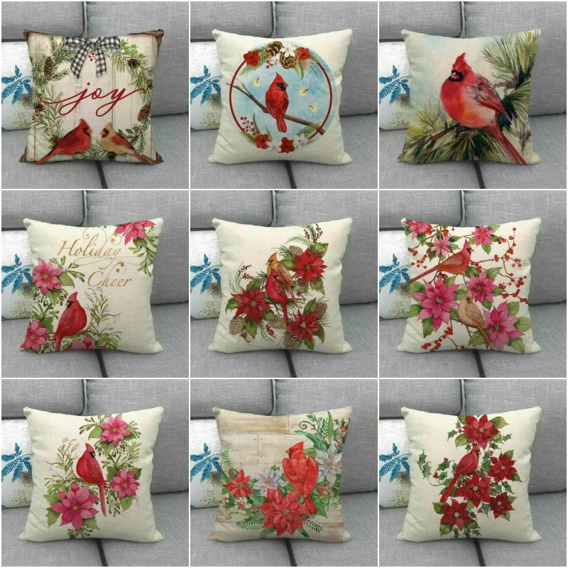 Квадратные наволочки для диванной подушки Декоративные Чехлы 18 дюймов с