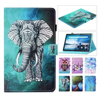 for lenovo tab m10 tb x505x tb x505f tb x505l tb x605x tb x605l painted cartoon stand cover funda for lenovo tab m10 tablet