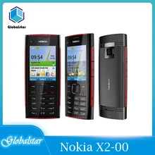 Nokia X2-00 refurbished Original Nokia X2-00  FM JAVA 5MP Unlocked Phone with English/Russia/Hebrew/Arabic Keyboard