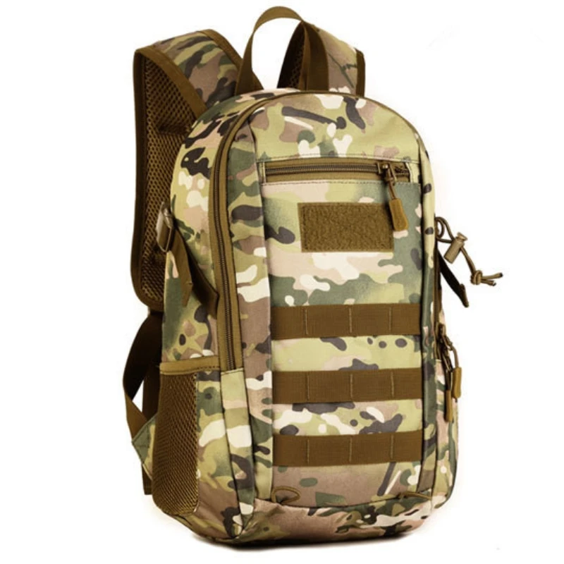 

Sports Hiking Pack Laptop School Backpacks Multifunction Gym Riding Rucksack Lightweight Outdoor Travel Camping Tactical Bag 12L