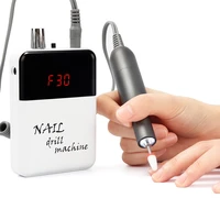 fashion 30000rpm portable rechargeable nail drill machine mini electric nail file professional manicure drill machine nail art