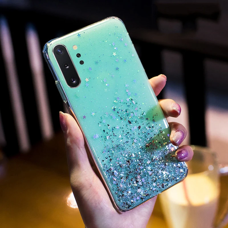 Роскошный блестящий силиконовый чехол для Samsung Galaxy A51 A71 A81 A91 S8 S9 Plus J5 J7 Prime J4 J6 A6 A8 PLus