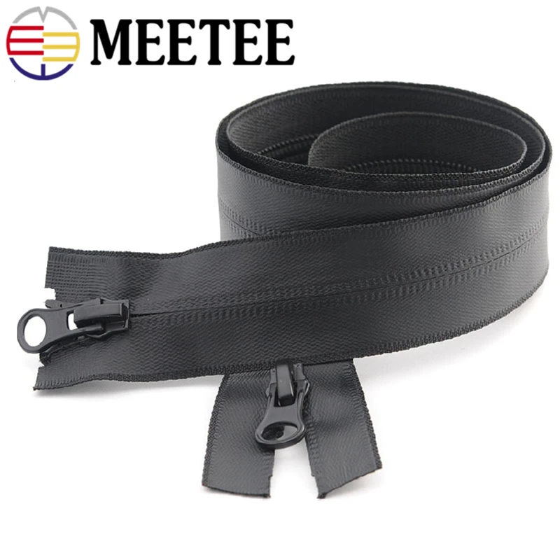 Комплект из 2 предметов Meetee 5 # разъемная застежка молния 20 100 см Водонепроницаемый
