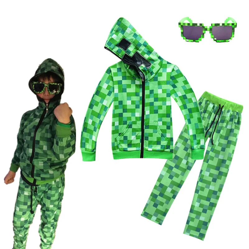 Детский Облегающий комбинезон Zentai со светодиодной маской костюм на Хэллоуин