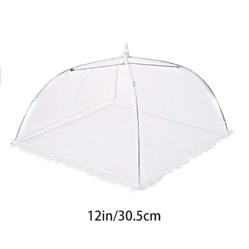 Foldable Lace Food Cover Anti Fly Mosquito Collapsible Picnic BBQ Tent Cookware Accessory | Дом и сад