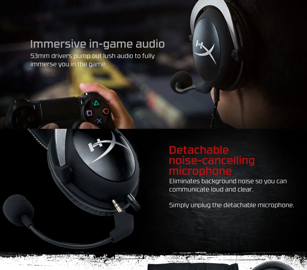 HyperX Cloud Virtual 7,1 объемный звук USB звуковая карта продается отдельно облачная игровая гарнитура
