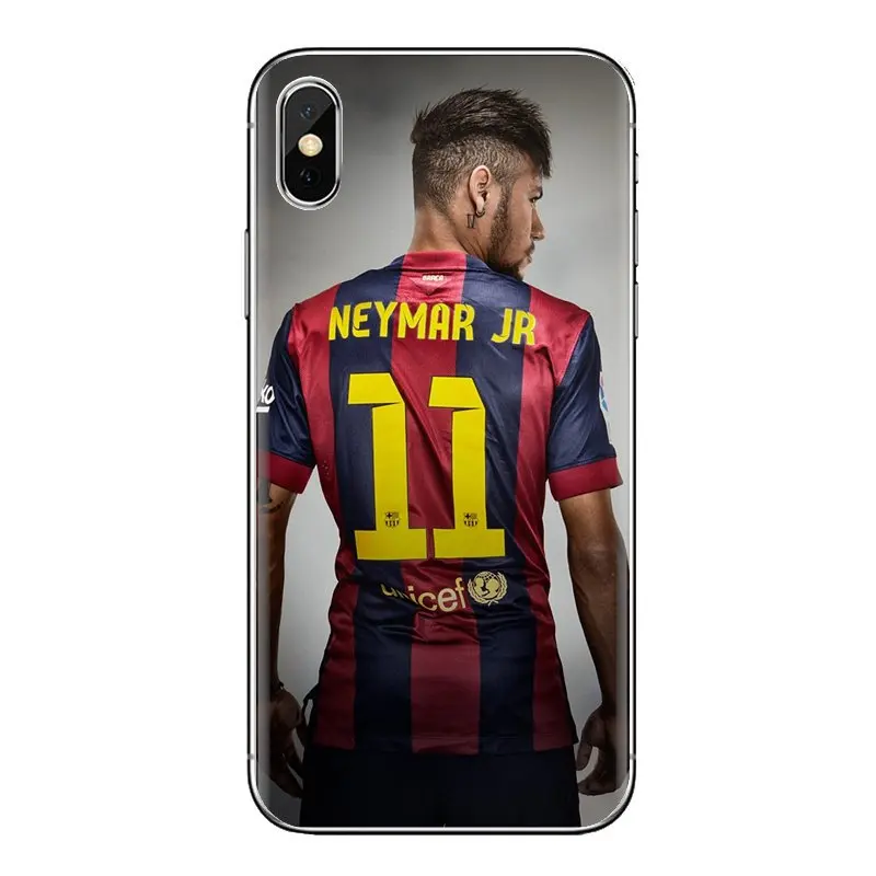 Jr Neymar прозрачные мягкие чехлы для Xiaomi Redmi 4A S2 Note 3 3S 4 4X5 Plus 6 7 6A Pro Pocophone F1 |