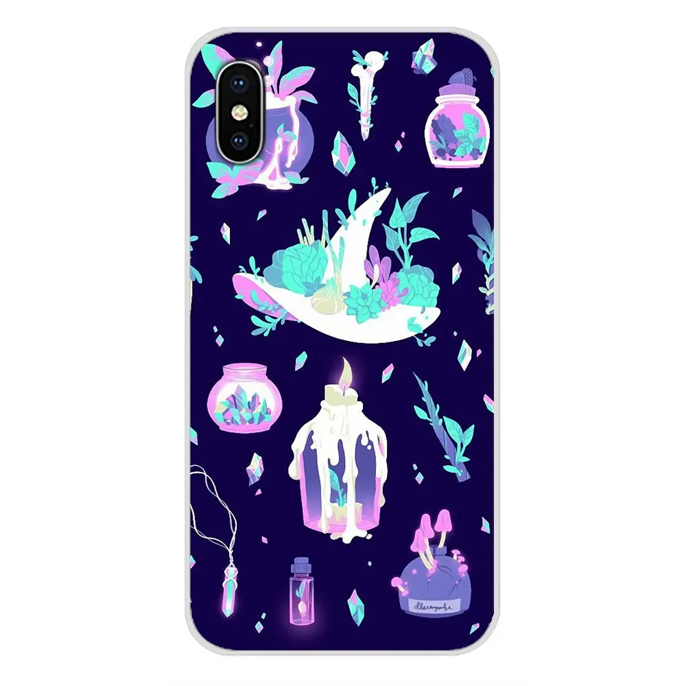 Мягкий прозрачный чехол Girly Pastel Witch Goth Sweet для Huawei Honor 4C 5C 6X 7 7A 7C 8 9 10 8C 8S 8X 9X 10I 20 Lite