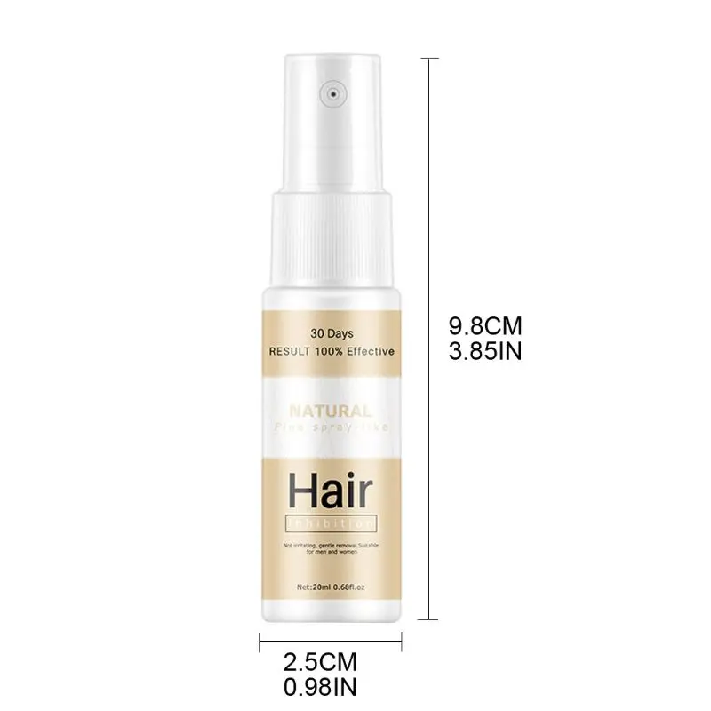 

Q1QD 20ml Hair Growth Inhibitor Spray Body Natural Ingredients Hair Removal Essence