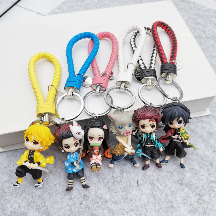 color Аниме Фигурка модель демон убийца Kimetsu No Yaiba Q Posket Kamado Tanjirou Kamado Nezuko Agatsuma Zenitsu Фигурки игрушки - Цвет: color