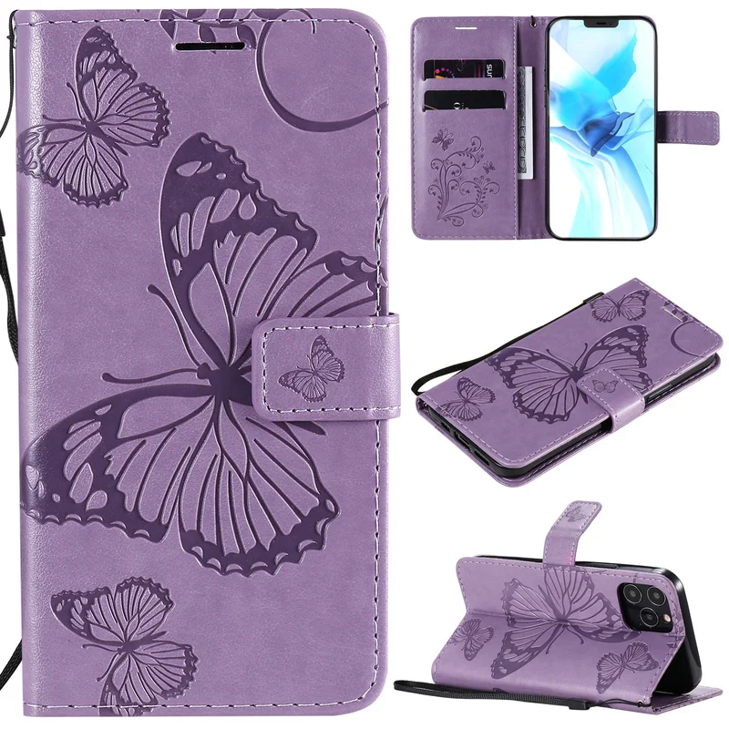

Wallet Flip Case For iPhone 12 Mini 11 Pro Max X XS XR 6 6s 7 8 Plus 5 5S SE 2020 PU Leather Animals Skin Card Stand Cover Coque