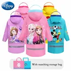Детский дождевик Disney с Микки Маусом Софи Аиша принцесса дождевик Ткань Оксфорд на молнии экологический детский дождевик для здоровья
