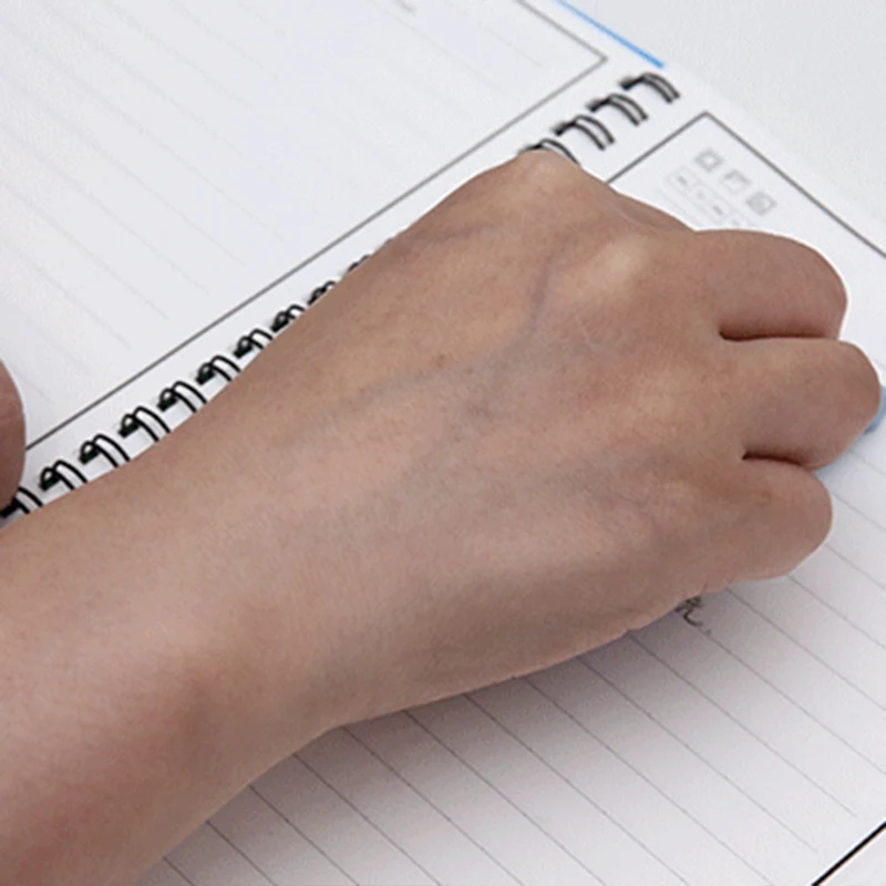 

Buckle Type Spiral Notebook A5 Leather Notepad Loose Leaf Waterproof and Erasable with Special Pen Notebook Fashion