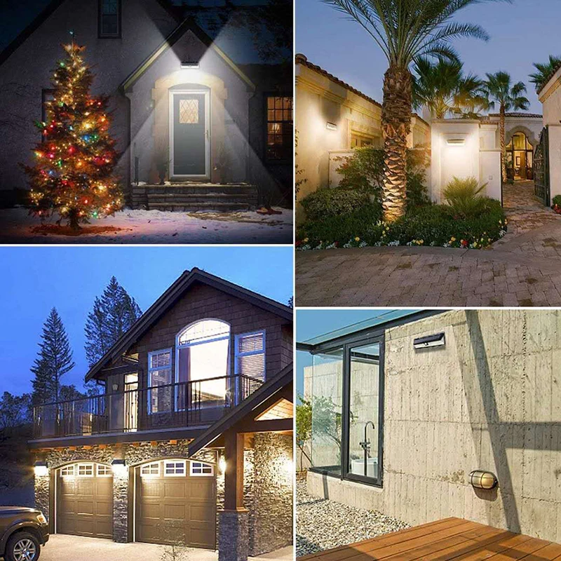 Goodland солнечный светильник Открытый Солнечный светодиодный движения PIR Сенсор