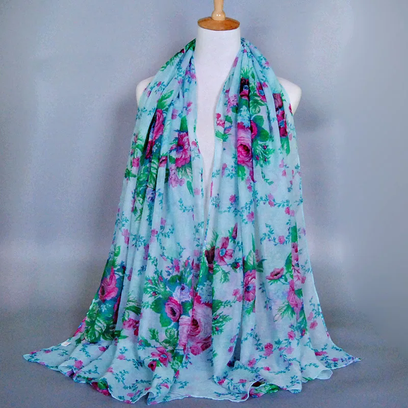 Дамская вуаль хлопковые шарфы для девочек пончо накидки женщин популярные шали
