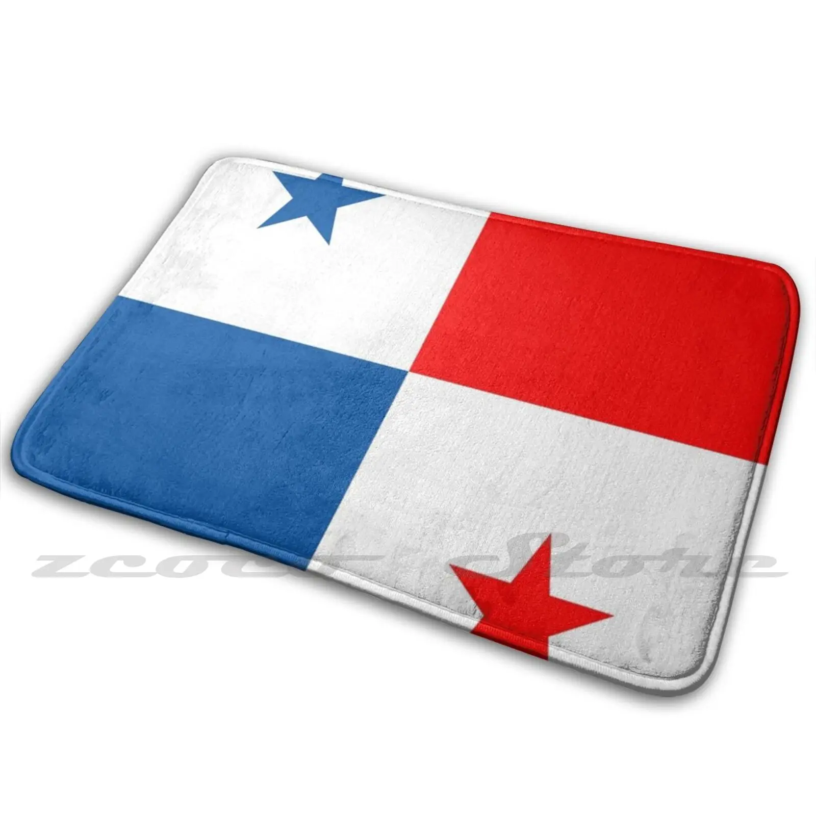 Коврик с флагом противоскользящий мягкий коврик для впитывания воды в Панаму