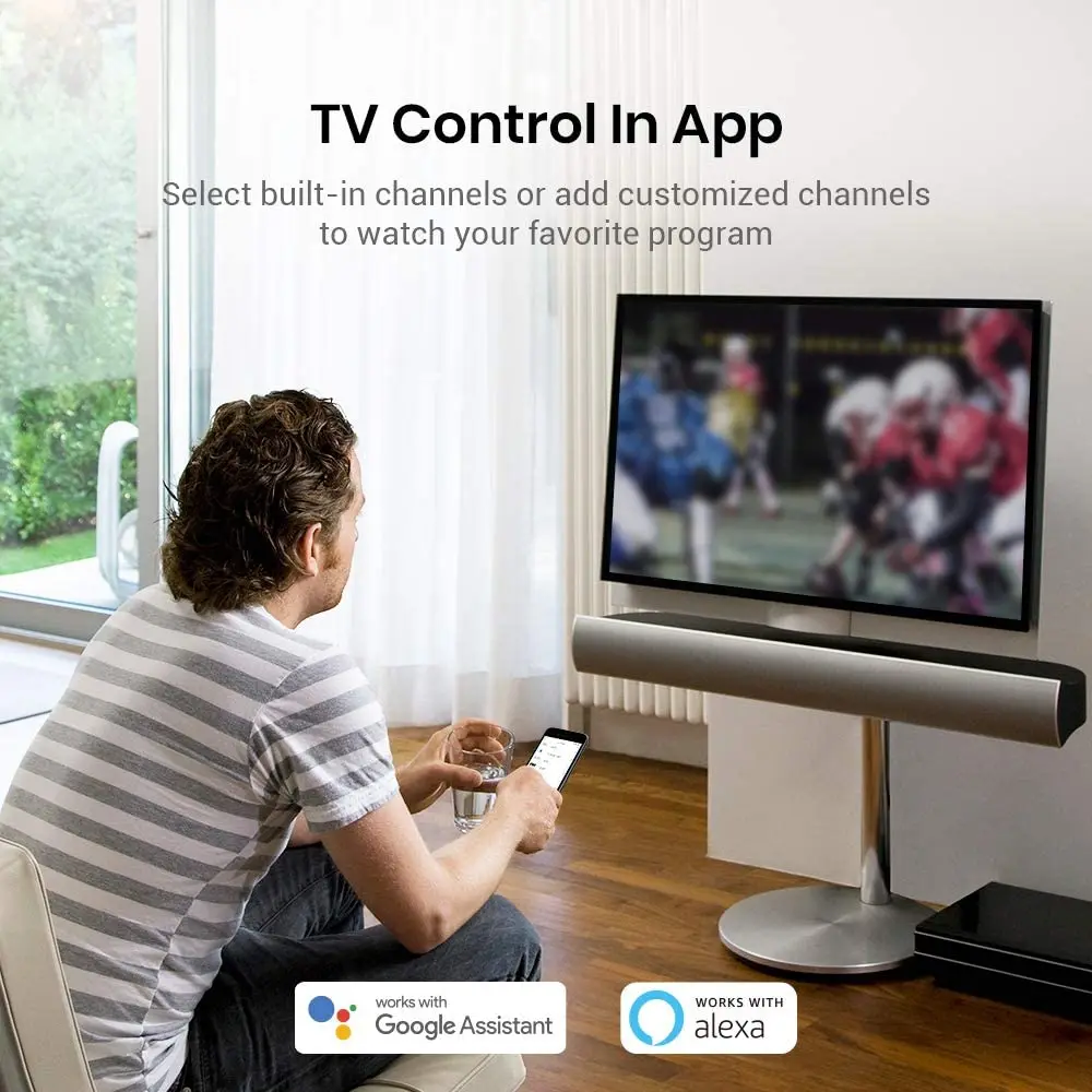 Broadlink RM4 Mini RM4C BestCon WiFi 4G IR Remote Controller APP Control Smart Life Work With Alexa Echo Google Home | Электроника